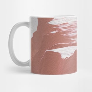 Rose Blush Mountains Oil Effects 4 Mug